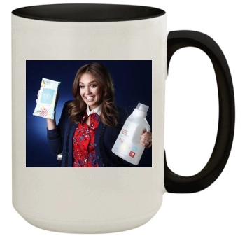 Jessica Alba 15oz Colored Inner & Handle Mug