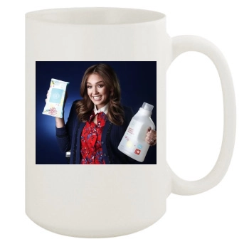 Jessica Alba 15oz White Mug