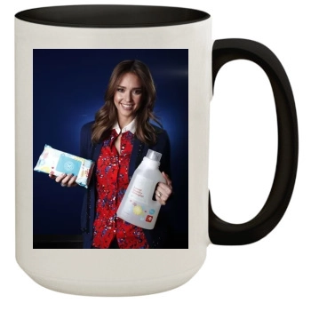 Jessica Alba 15oz Colored Inner & Handle Mug