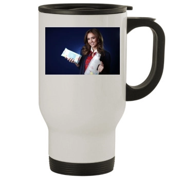 Jessica Alba Stainless Steel Travel Mug