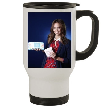 Jessica Alba Stainless Steel Travel Mug