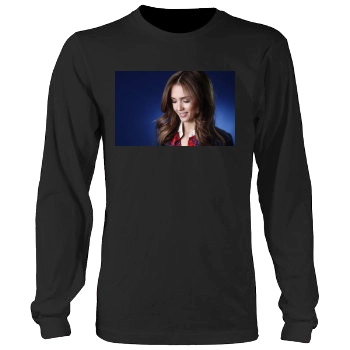 Jessica Alba Men's Heavy Long Sleeve TShirt