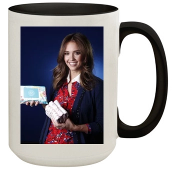 Jessica Alba 15oz Colored Inner & Handle Mug