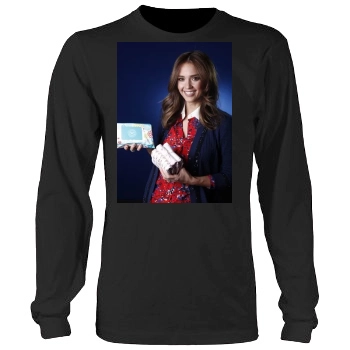 Jessica Alba Men's Heavy Long Sleeve TShirt