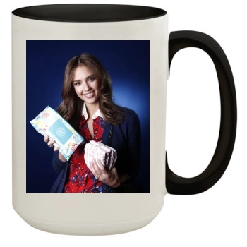 Jessica Alba 15oz Colored Inner & Handle Mug