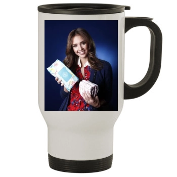 Jessica Alba Stainless Steel Travel Mug