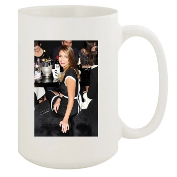 Jessica Alba 15oz White Mug