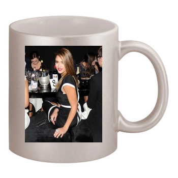 Jessica Alba 11oz Metallic Silver Mug