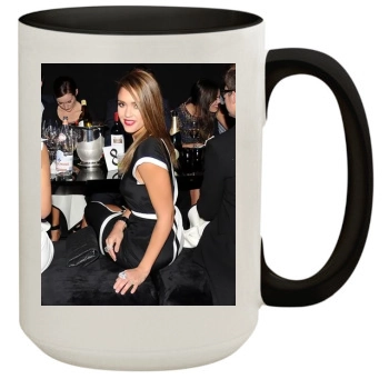 Jessica Alba 15oz Colored Inner & Handle Mug