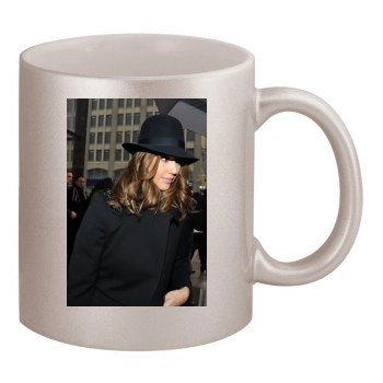 Jessica Alba 11oz Metallic Silver Mug