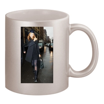 Jessica Alba 11oz Metallic Silver Mug