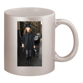 Jessica Alba 11oz Metallic Silver Mug