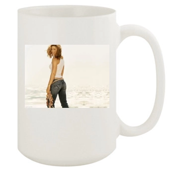 Jessica Biel 15oz White Mug