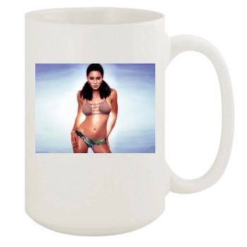 Jessica Biel 15oz White Mug