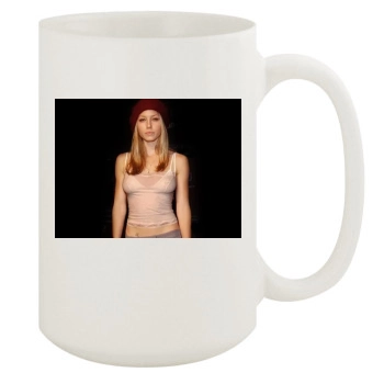 Jessica Biel 15oz White Mug