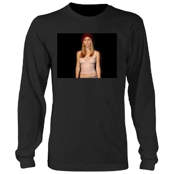 Jessica Biel Men's Heavy Long Sleeve TShirt