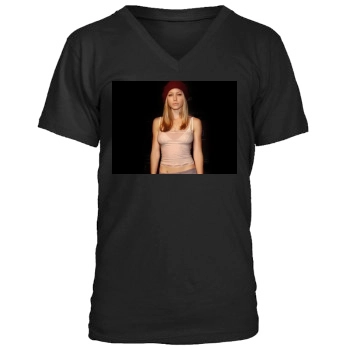 Jessica Biel Men's V-Neck T-Shirt