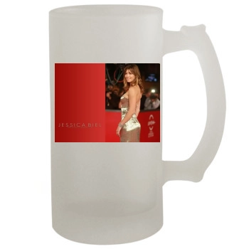 Jessica Biel 16oz Frosted Beer Stein