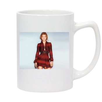 Jessica Biel 14oz White Statesman Mug