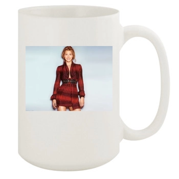 Jessica Biel 15oz White Mug