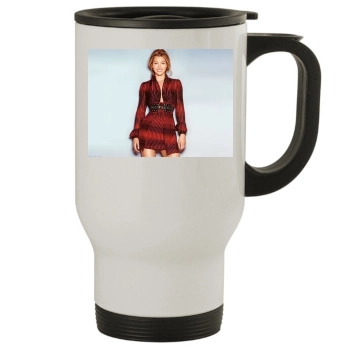 Jessica Biel Stainless Steel Travel Mug