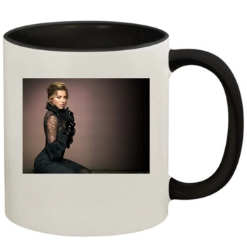 Jessica Biel 11oz Colored Inner & Handle Mug