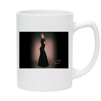 Jessica Biel 14oz White Statesman Mug