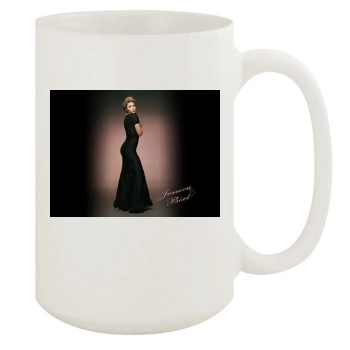 Jessica Biel 15oz White Mug