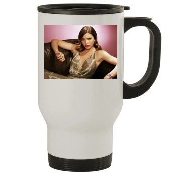 Jessica Biel Stainless Steel Travel Mug