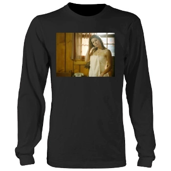 Jessica Biel Men's Heavy Long Sleeve TShirt