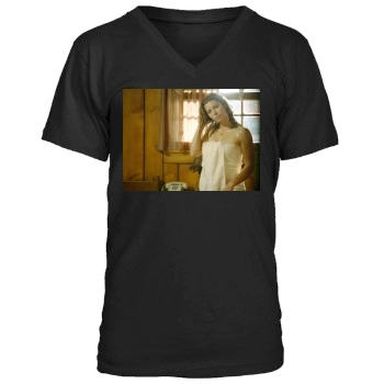 Jessica Biel Men's V-Neck T-Shirt