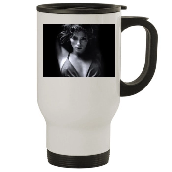 Jessica Biel Stainless Steel Travel Mug