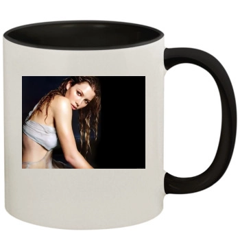 Jessica Biel 11oz Colored Inner & Handle Mug
