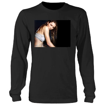 Jessica Biel Men's Heavy Long Sleeve TShirt