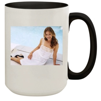 Jessica Biel 15oz Colored Inner & Handle Mug