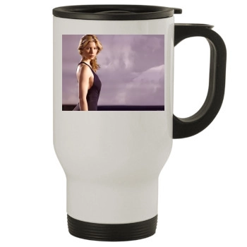 Jessica Biel Stainless Steel Travel Mug