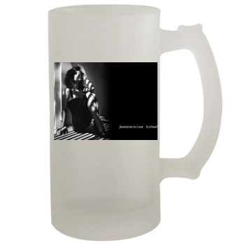 Jessica Biel 16oz Frosted Beer Stein