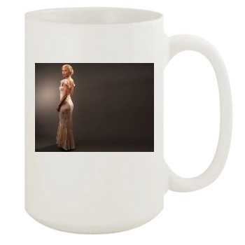 Jessica Biel 15oz White Mug