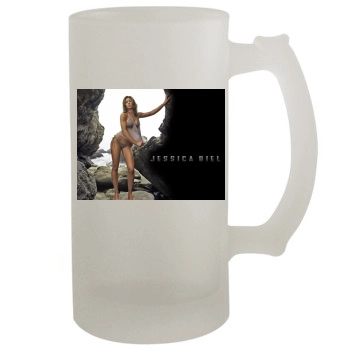 Jessica Biel 16oz Frosted Beer Stein