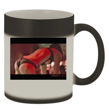 Jessica Biel Color Changing Mug