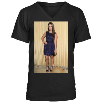 Jessica Lowndes Men's V-Neck T-Shirt