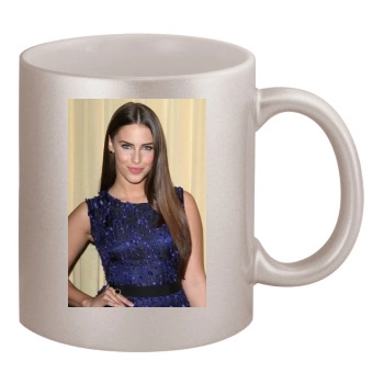 Jessica Lowndes 11oz Metallic Silver Mug