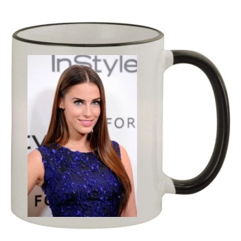 Jessica Lowndes 11oz Colored Rim & Handle Mug