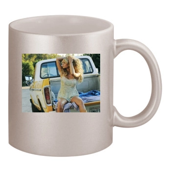 Jessica Simpson 11oz Metallic Silver Mug