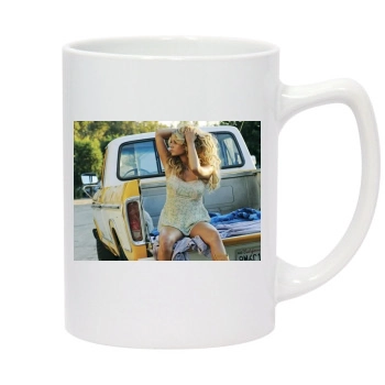 Jessica Simpson 14oz White Statesman Mug