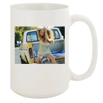 Jessica Simpson 15oz White Mug