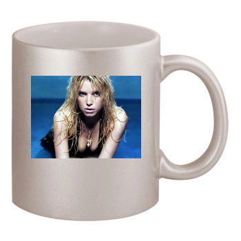 Jessica Simpson 11oz Metallic Silver Mug