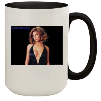 Jessica Simpson 15oz Colored Inner & Handle Mug