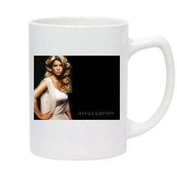 Jessica Simpson 14oz White Statesman Mug