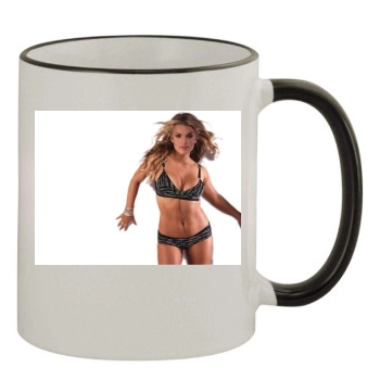 Jessica Simpson 11oz Colored Rim & Handle Mug